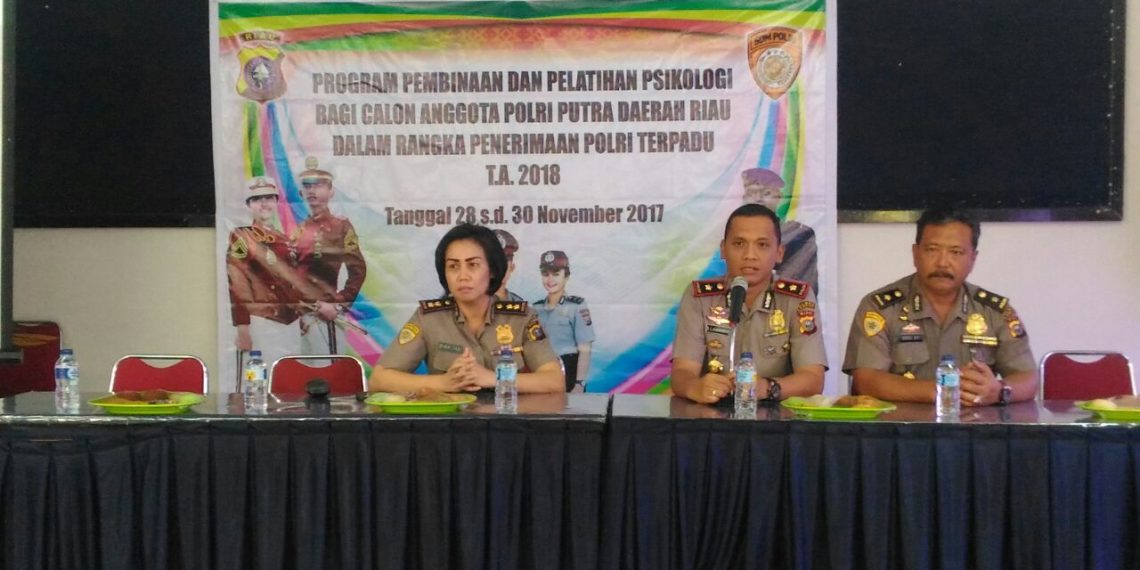 60 Pelajar Berprestasi dari Kab. Kampar dan Rohul Ikuti Pelatihan Psikologi Untuk Calon Anggota Polri