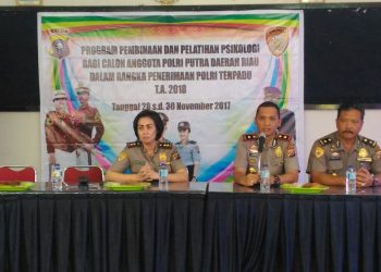 60 Pelajar Berprestasi dari Kab. Kampar dan Rohul Ikuti Pelatihan Psikologi Untuk Calon Anggota Polri 