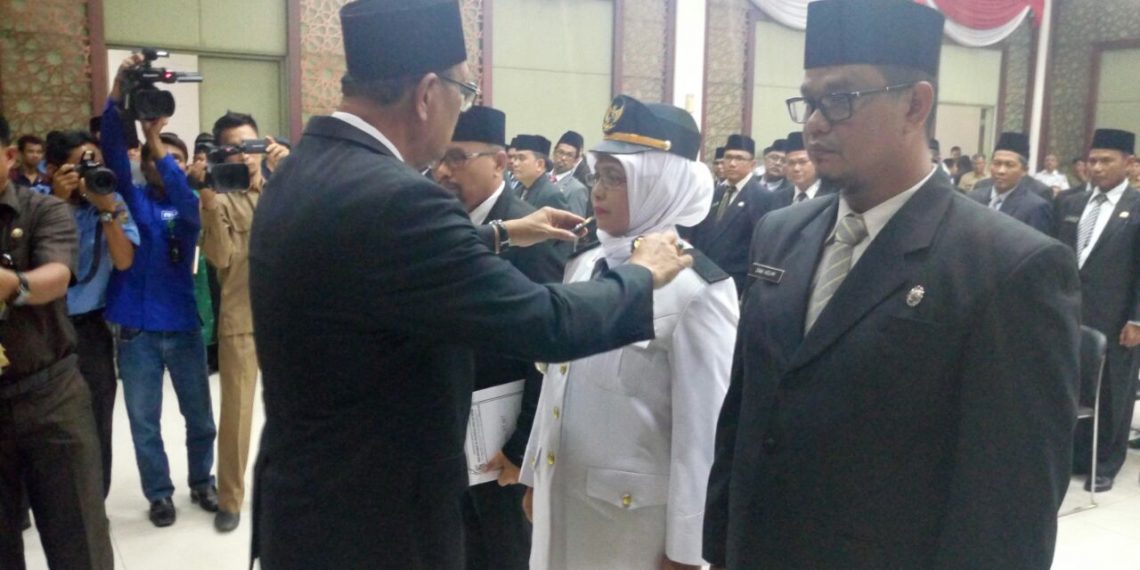 Setelah Sekian Lama, Akhirnya Kampar Kembali Miliki Camat Wanita