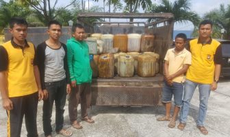 Bawa 53 Jerigen BBM Polisi Tangkap 3 Warga Tanjung Medan