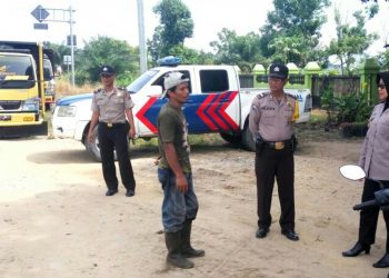 Ciptakan Kamtibmas yang Kondusif dan Cegah Pelaku Kejahatan, Kapolsek Siak Hulu Pimpin Razia