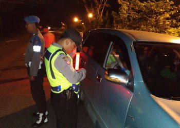 Antisipasi Tindak Kejahatan ,Kapolsek Perhentian Raja Pimpin Ops Cipkon dan K2YD