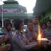 Hari Juang Kartika Ke-72 Kunjungi Denpom I /3 ,Polresta Pekanbaru Bawa Kue Ulang Tahun