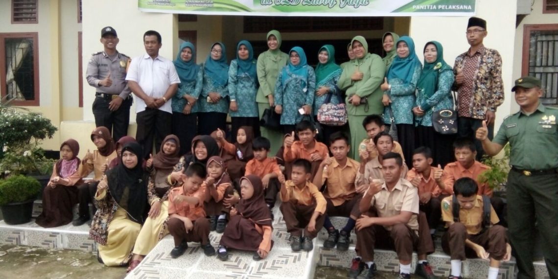 SLB Bangkinang Jadi Sasaran Anjang Sana TP-PKK Kabupaten Kampar.