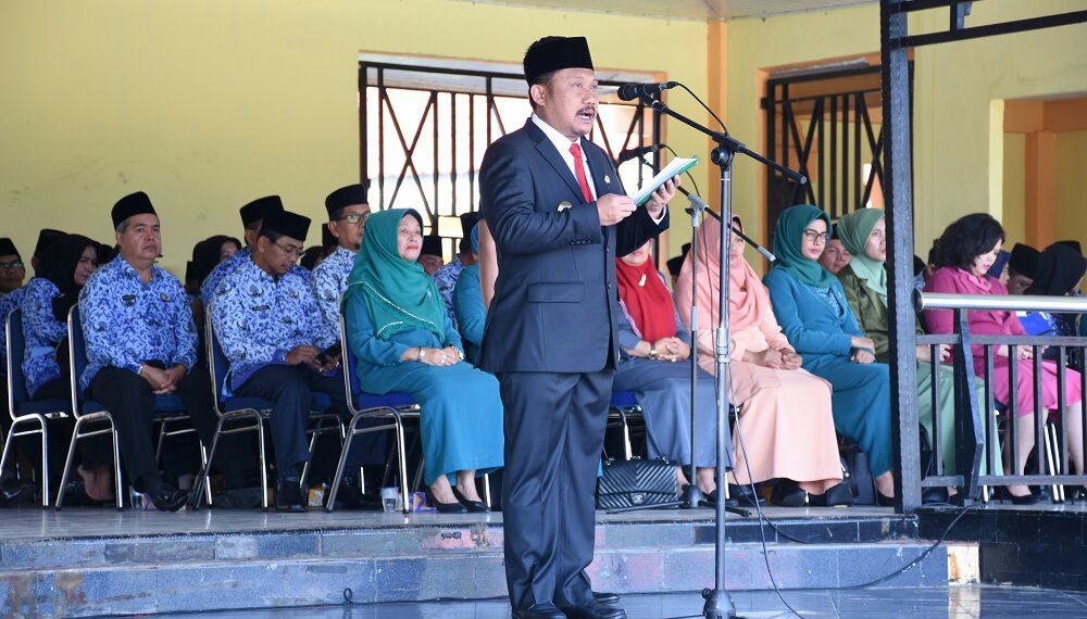 Wakil Bupati Kampar Catur Sugeng Susanto Jadi Inspektur Upacara Peringatan Hari IBU Ke-89