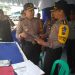 Karo Ops Polda Riau didampingi Kapolres Kampar Tinjau Pos Pam Ops Lilin Siak 2017 diwilayah Kampar