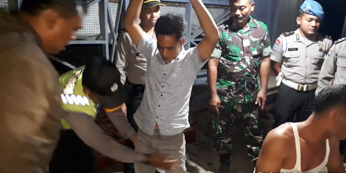 Ops Lilin Siak 2017 : Polsek Bangkinang Barat Razia Tempat Bilyard dan Kedai Tuak