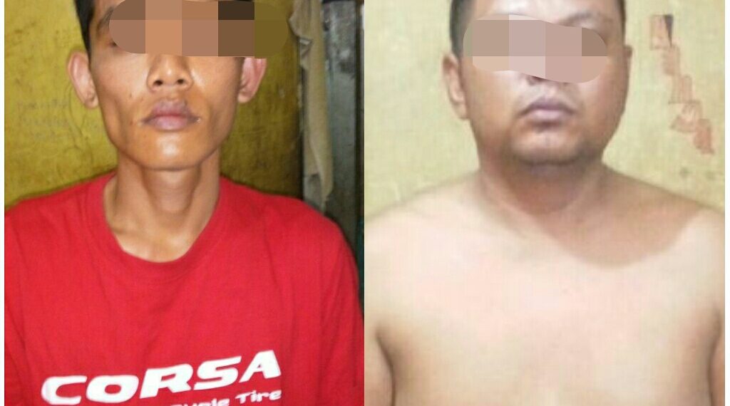 Kepergok Mencuri di Desa Tanah Merah Siak Hulu, 2 Warga Pekanbaru ini Diamankan Polisi