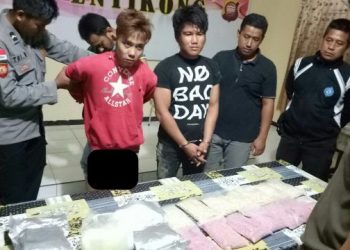 Polsek Entikong Bekuk Kurir Narkoba Jaringan Internasional