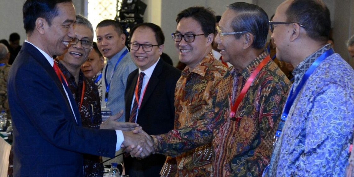 Presiden Minta Dunia Usaha Optimistis Hadapi Tahun Politik