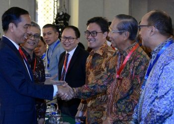 Presiden Minta Dunia Usaha Optimistis Hadapi Tahun Politik