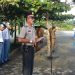 Kapolsek Perhentian Raja Pimpin Kegiatan Police Goes to School di SMA Negeri I Pantai Raja