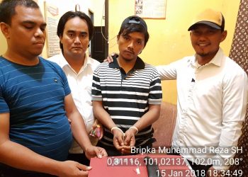 Seorang Pengedar Shabu asal Pekanbaru Diciduk Polsek Bangkinang Kota Kampar