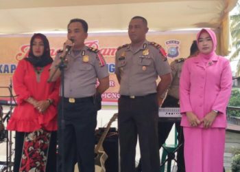 Kapolres Kampar Hadiri Acara Pisah Sambut Kapolsek Bangkinang Barat