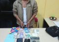 Tim Opsnal Polres Kampar Amankan Penjual Nomor Judi Kim di Desa Tanah Merah Siak Hulu