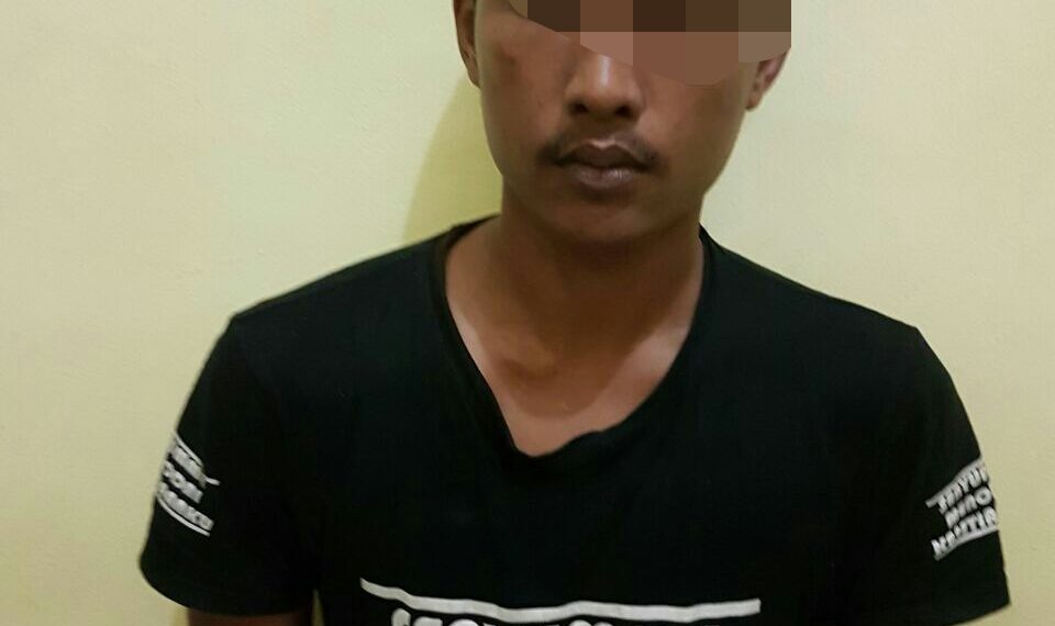 Polsek Tambang amankan seorang warga Desa Sawah Baru sebagai Tersangka Kasus Pencurian