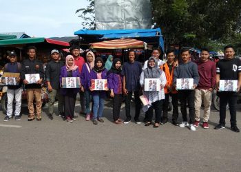 BEM STIE, BEM Polkam dan Pemuda Kampar Galang Dana Untuk Muhammad Ludfi