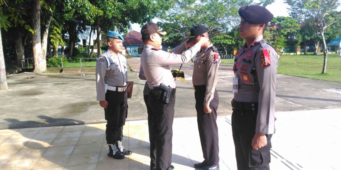 Kapolres Kampar Pimpin Upacara Penutupan Lat Pra Ops Mantap Praja Muara Takus 2018