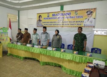 Jalin Silahturahmi dengan Masyarakat, Kapolsek Siak Hulu Adakan Penyuluhan Kamtibmas