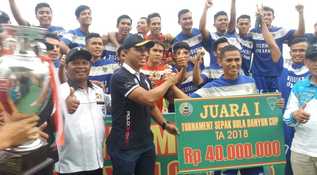 Laga Final Danyon Cup 2018 Harimau Kampar Tumbanngkan Nabil FC 2-0