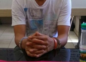 Resnarkoba Polres Kampar Ringkus Seorang Pengedar Shabu di Desa Palung Raya Tambang
