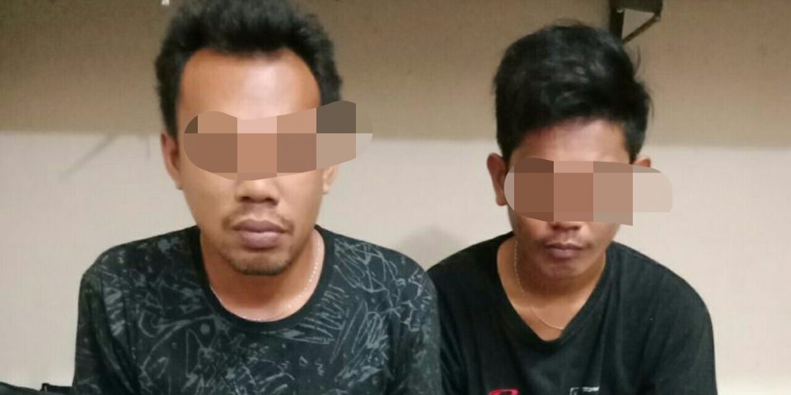 Jual Narkoba kepada Para Pelajar, 2 Warga Desa Ganting Damai diringkus ResNarkoba Polres Kampar