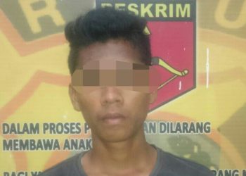 Larikan Anak Gadis Dibawah Umur, Pemuda Asal Pasaman ini Diamankan Polsek Kampar Kiri Hilir
