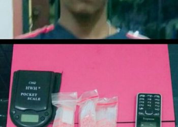 Salah satu Pengedar Narkoba Diciduk Aparat Kepolisian di Desa Tanjung Alai