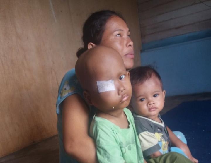 David Marsen Bocah 4 Tahun Idap Kanker