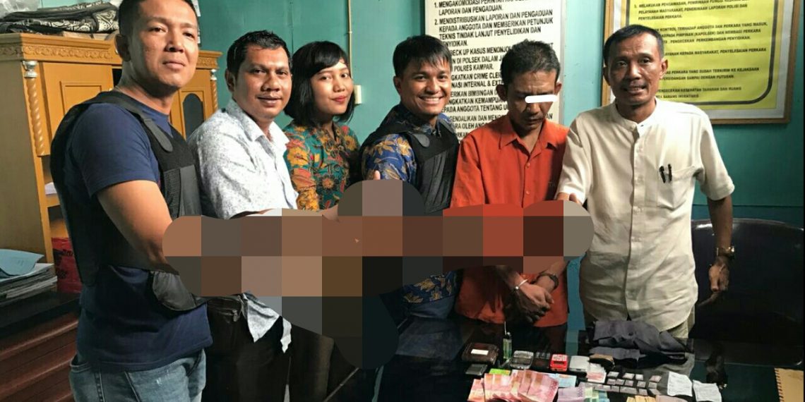 Seorang Bandar Shabu Diciduk Polisi di Wilayah Air Tiris Kampar