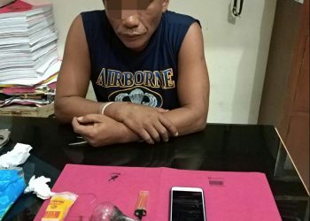 Ketahuan Buang Shabu ke Lobang WC, Warga Kampar ini Akhirnya Diamankan Pihak Kepolisian