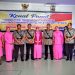 Kapolres Kampar Hadiri Acara Kenal Pamit Pejabat yang Sertijab dan Pelepasan Personel Purna Bakti