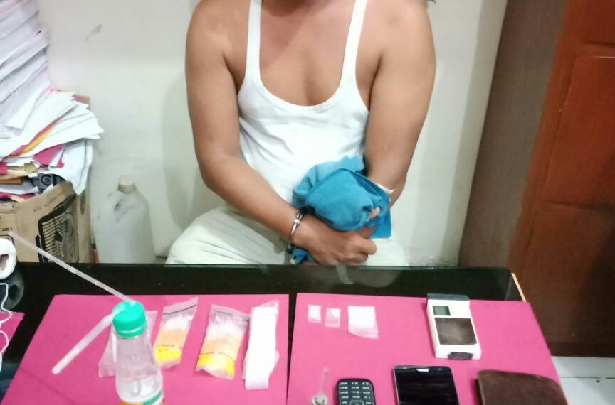 Coba Kabur, Pengedar Narkoba di Kampar ini Gigit Tangan Petugas