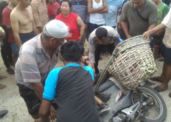 3 Orang Tewas dalam Kecelakaan Lalulintas antara Mobil Pickup dan Sepeda Motor di Wilayah Tapung