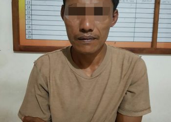 Unit Reskrim Polsek Tapung Hilir Amankan Seorang Pelaku Narkoba Warga Desa Tandan Sari