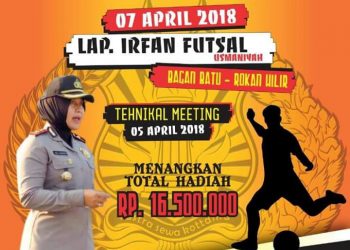 Siapkan Tim Kamu, Futsal Kapolsek Cup I Bagan Sinembah Segera Dimulai