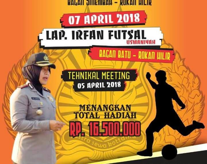 Siapkan Tim Kamu, Futsal Kapolsek Cup I Bagan Sinembah Segera Dimulai