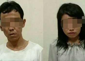 Satresnarkoba Polres Kampar Ciduk 2 Tersangka disebuah Rumah Kontrakan di Kec. Bangkinang Kota