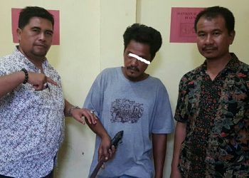 Polsek Tambang Tangkap OY Warga Rimbo Panjang Atas Kasus Penganiayaan