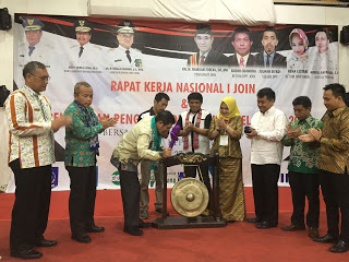 Rakernas I JOIN di Babel Dibuka Oleh Mantan Ketua MK Selaku Dewan Pembina