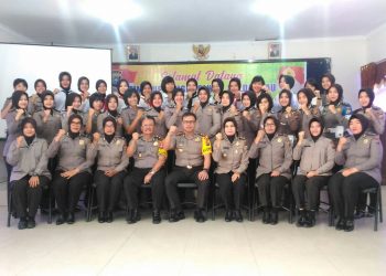 Supervisi Polwan di Polres Kampar : Polwan Miliki Tanggung Jawab Sama dengan Anggota Polri Lainnya