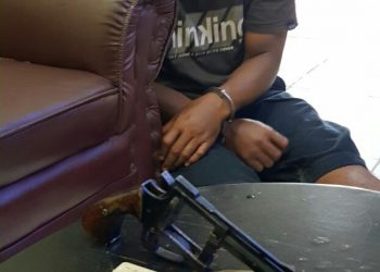 Polsek Tapung Hilir Kampar Amankan Seorang Pemilik Senjata Api Rakitan illegal