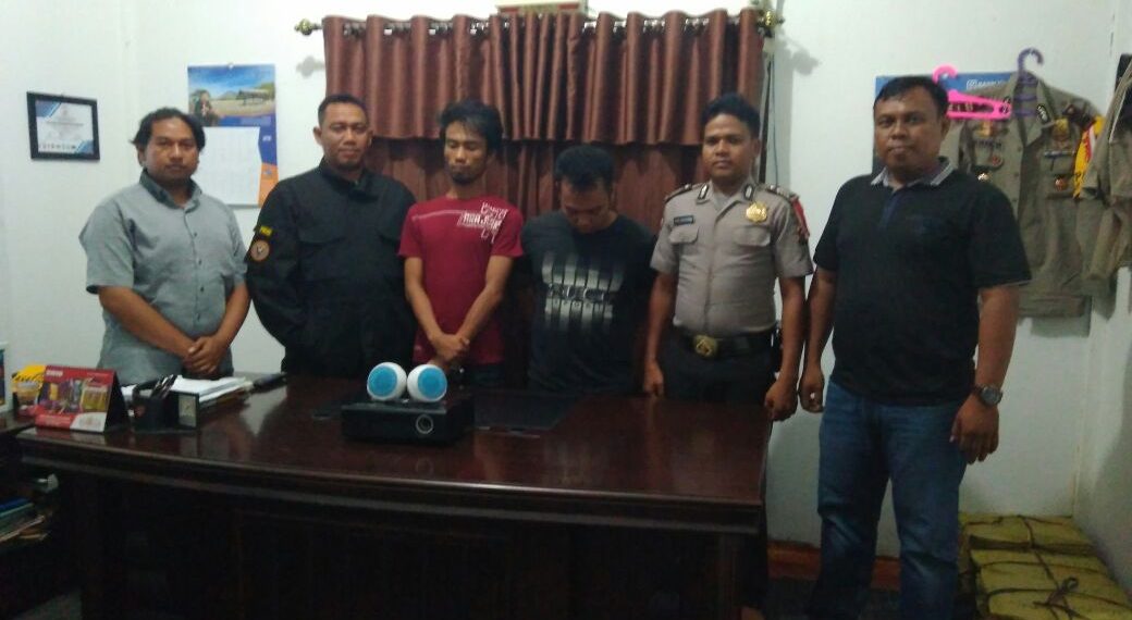 Tak Sampai 2 Jam, Dua Pelaku Pencurian di MTS Darul Falah Salo Diringkus Polisi