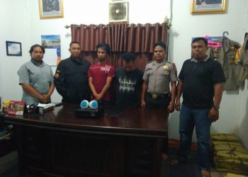 Tak Sampai 2 Jam, Dua Pelaku Pencurian di MTS Darul Falah Salo Diringkus Polisi