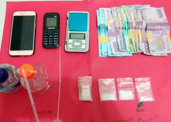 4 Pelaku Narkoba Digulung Tim Gabungan Polres Kampar di Desa Simalinyang Kampar Kiri Tengah