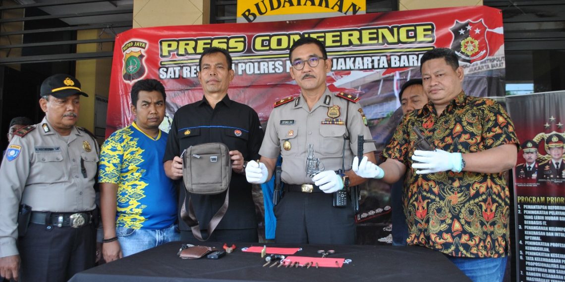 Polsek Kalideres Tangkap Pelaku Curanmor Komplotan Asal Lampung, Satu Diantaranya Tewas Ditembak