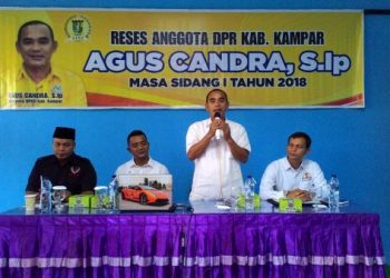 Inovasi Baru Anggota DPRD Kampar, Taja Seminar E-Commerse saat Reses Masa Sidang I tahun 2018
