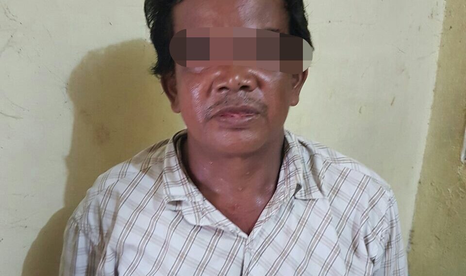 Cabuli Bocah Perempuan berusia 6 tahun, Kuli Bangunan ini ditangkap Polsek Tambang