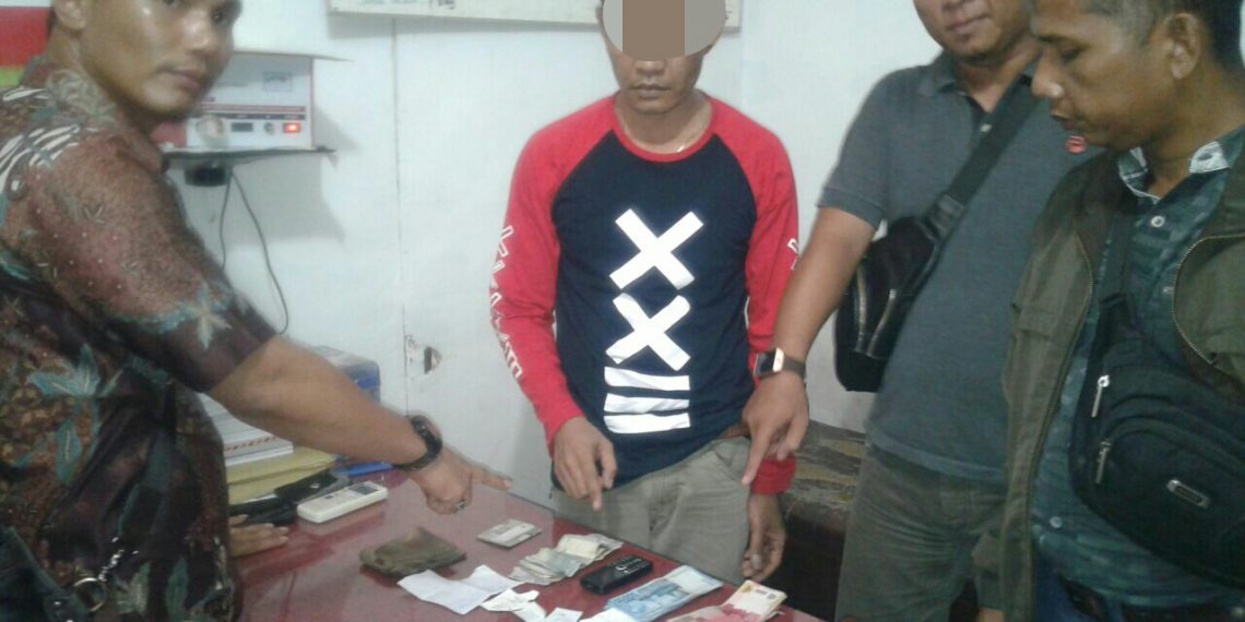 Sedang Merekap Nomor Judi Togel, Warga Lipat Kain Utara ini Diciduk Anggota Polsek Kampar Kiri