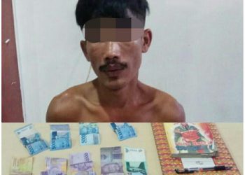 Tim Opsnal Polres Kampar Amankan Seorang Pelaku Judi Togel di Perumahan Lorena